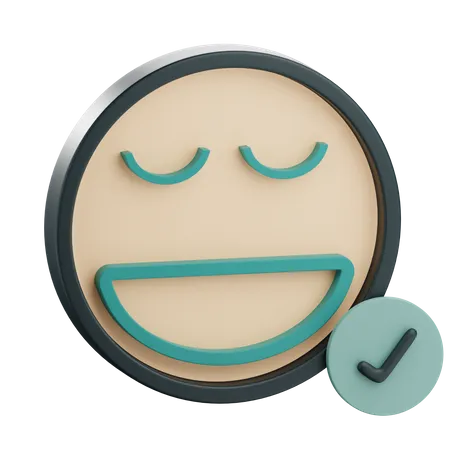 Felicidad  3D Icon