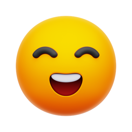 Sonrisa emoji  3D Icon