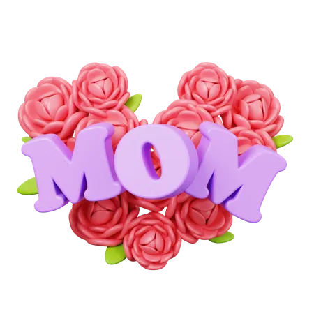 Feliz Dia das Mães  3D Icon