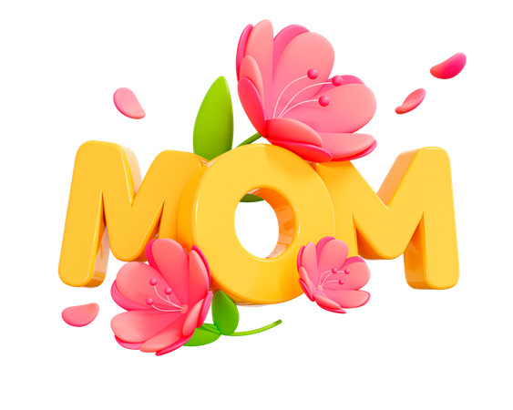 Feliz día de la madre  3D Icon