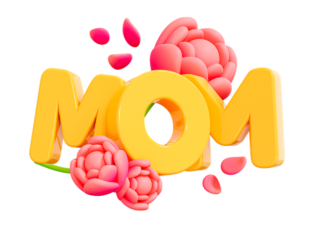 Feliz día de la madre  3D Icon