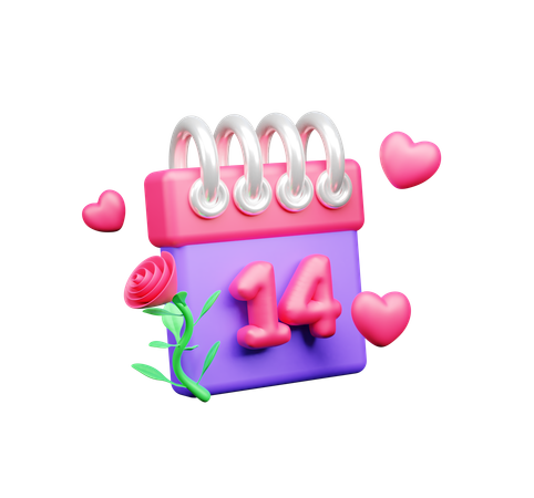 Feliz Dia dos namorados  3D Icon