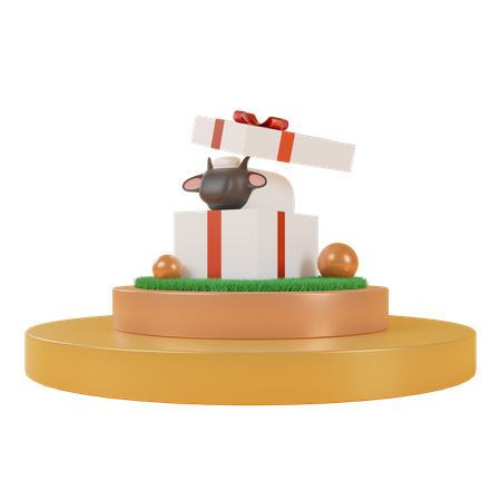 Feliz Eid Al Adha  3D Icon