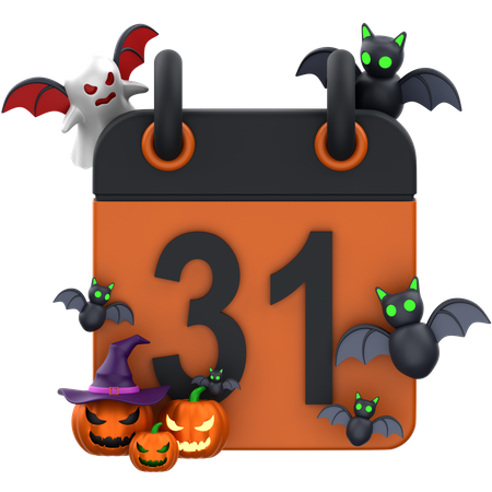 Feliz Halloween  3D Icon