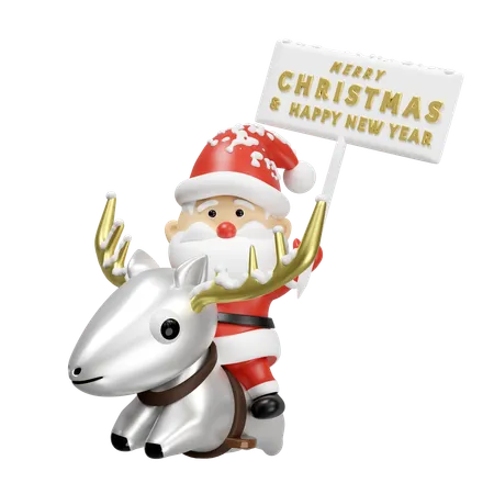 Feliz navidad  3D Icon