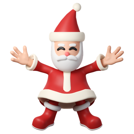 Feliz papa noel  3D Icon