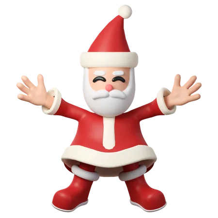 Feliz papa noel  3D Icon