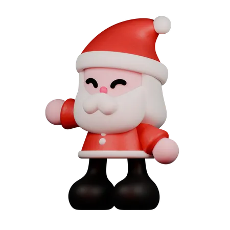 Feliz papai noel  3D Icon