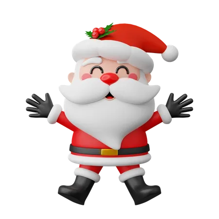 Feliz papai noel  3D Icon