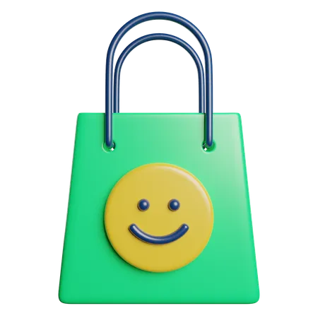 Feliz pela bolsa  3D Icon