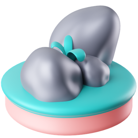 Felsen  3D Icon