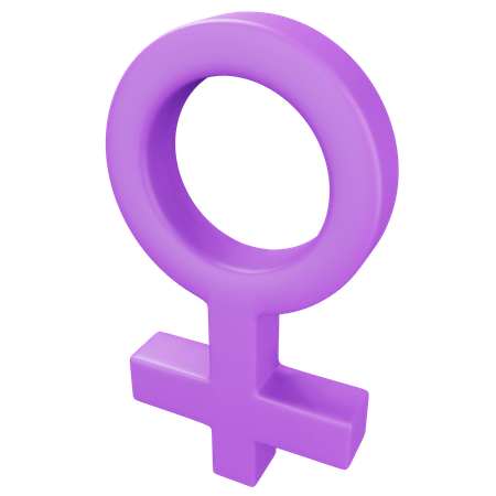 Female  3D Icon