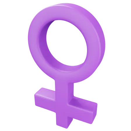 Female  3D Icon