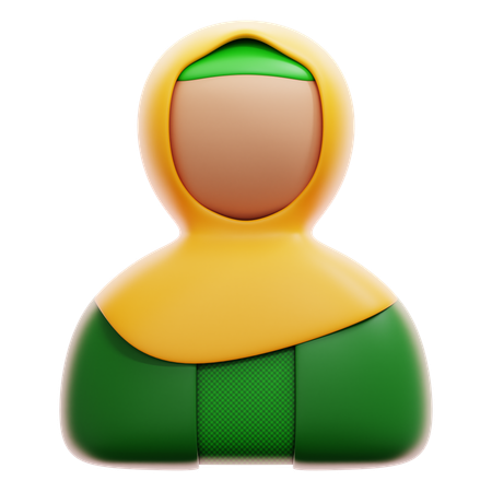 Female  3D Icon