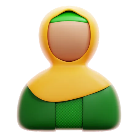 Female  3D Icon