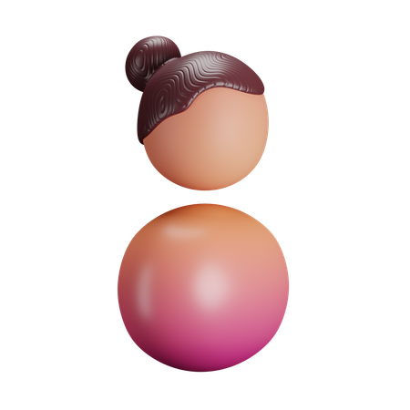 Female  3D Icon