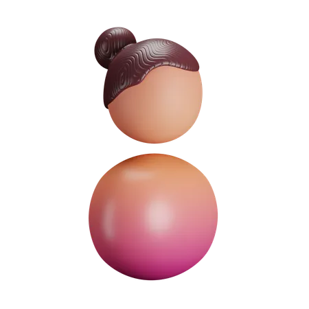 Female  3D Icon