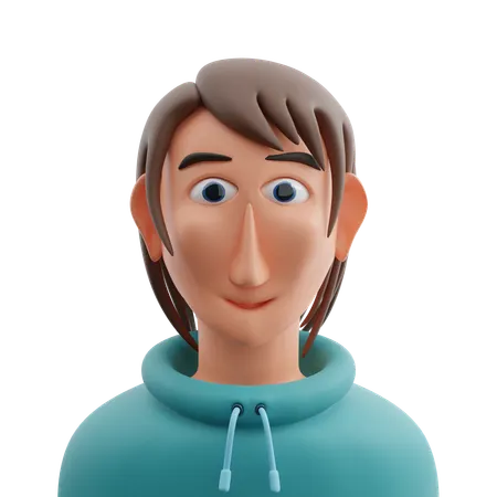Female Avatar  3D Icon