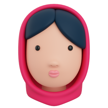 Female Avatar  3D Icon