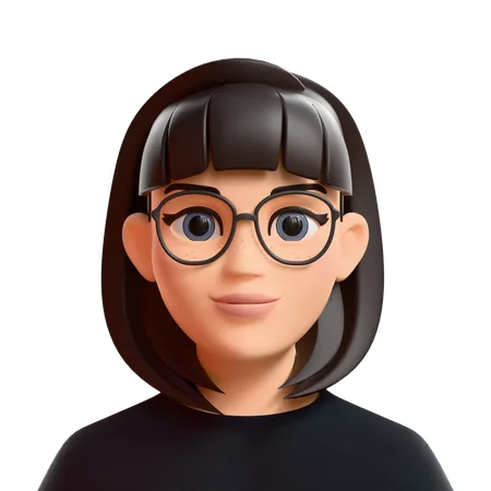 Female Avatars  3D Icon