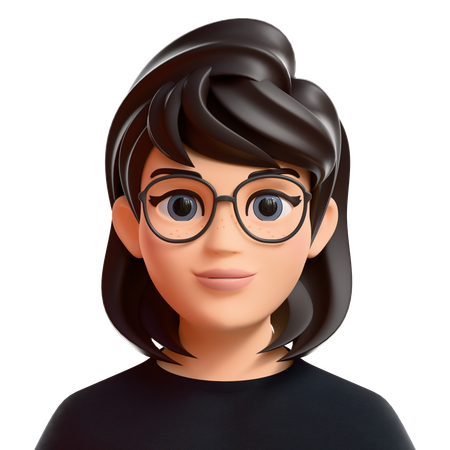 Female Avatars  3D Icon