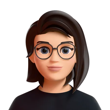 Female Avatars  3D Icon