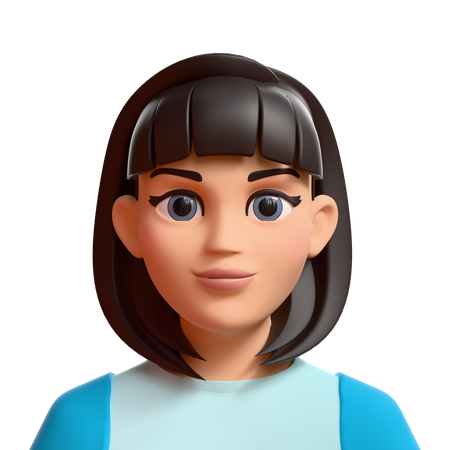 Female Characters  3D Icon