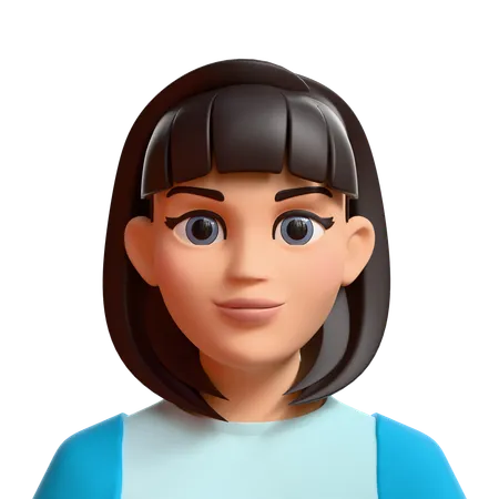 Female Characters  3D Icon