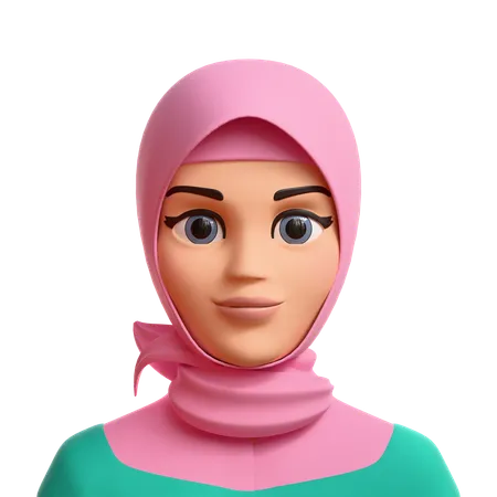 Female Characters  3D Icon