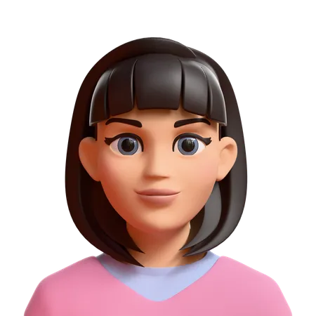 Female Characters  3D Icon