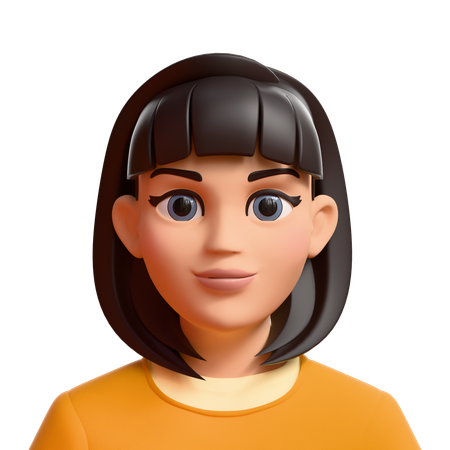 Female Characters  3D Icon