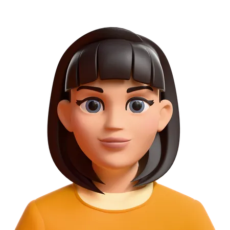 Female Characters  3D Icon