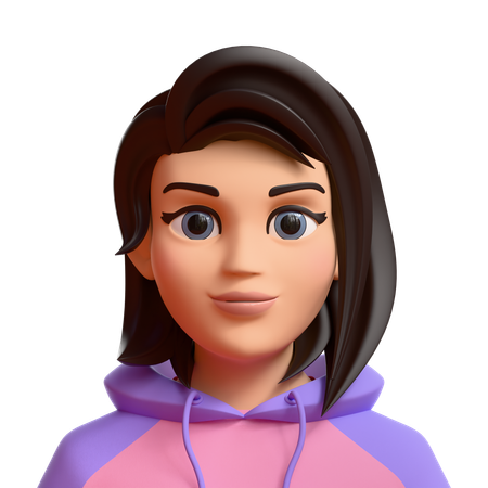 Female Characters  3D Icon