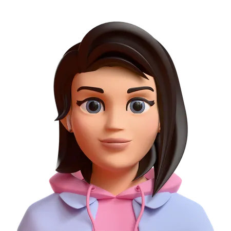 Female Characters  3D Icon