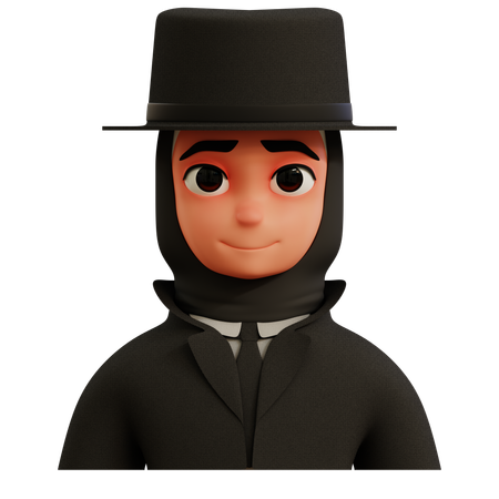 Female Detective  3D Icon