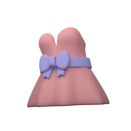 Female Dress  3D Icon