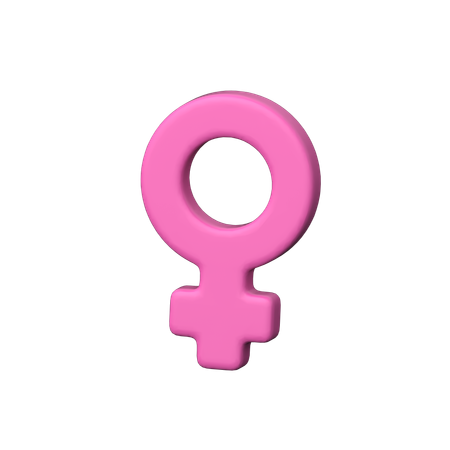 Female Gender  3D Icon