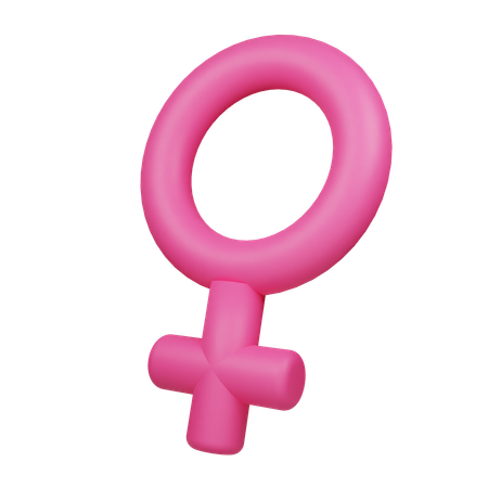 Female Gender  3D Icon