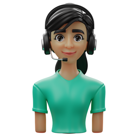 Female Guest  3D Icon