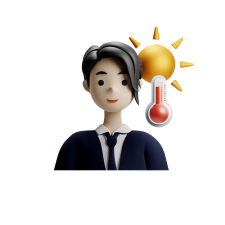 Female Meteorologist  3D Icon