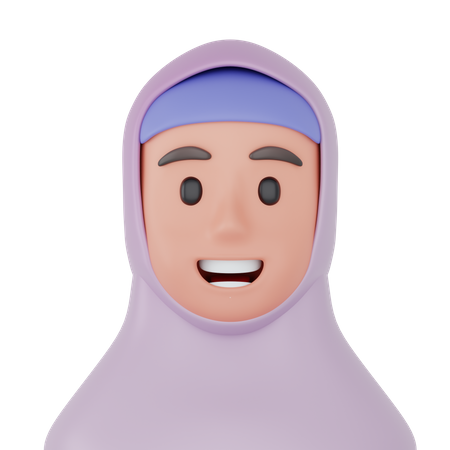 Female Muslim  3D Icon