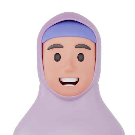 Female Muslim  3D Icon
