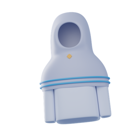 Female Muslim Cloth  3D Icon