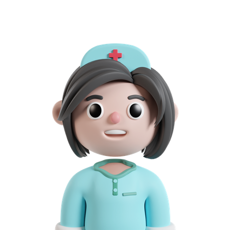 Female Nurse  3D Icon