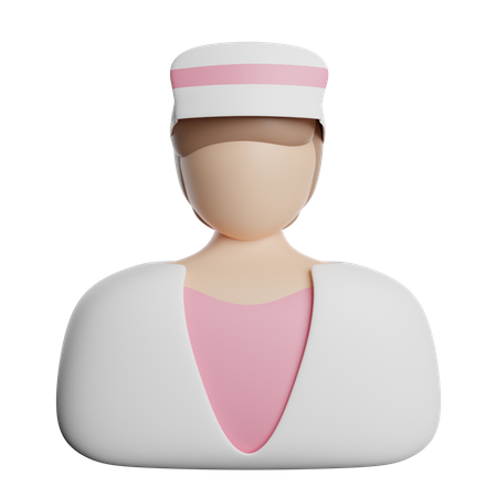 Female Nurse  3D Icon