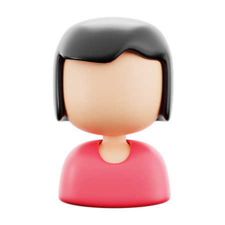 Female Patient  3D Icon