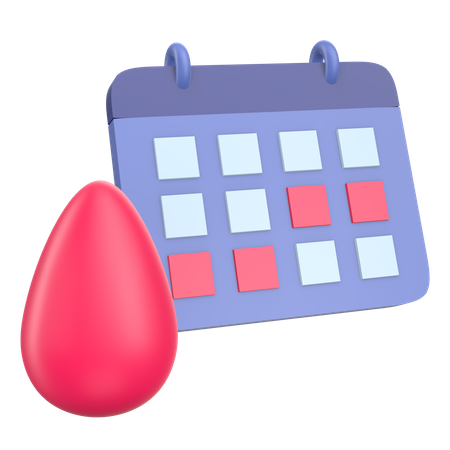 Female Periods  3D Icon