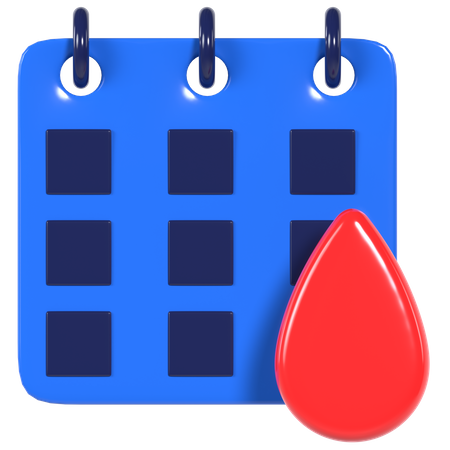 Female Periods  3D Icon