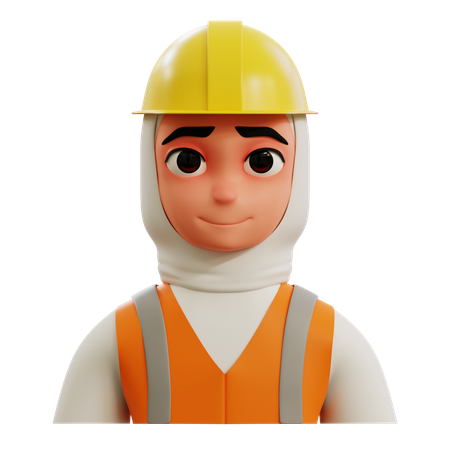 Female Project Manager  3D Icon