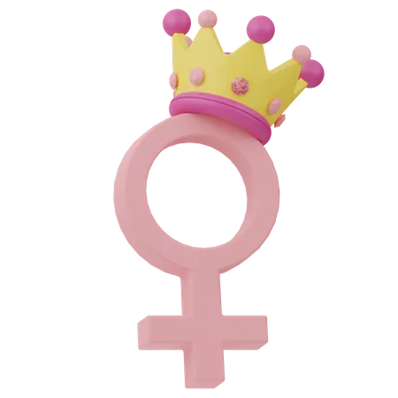 Female Sign  3D Icon